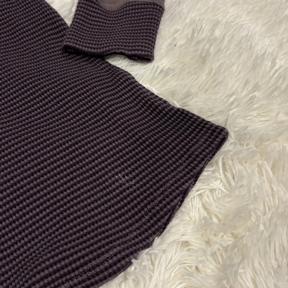 Columbia Womens Thermal Waffle Knit Long Sleeve pullover Shirt Size XL - Picture 5 of 11